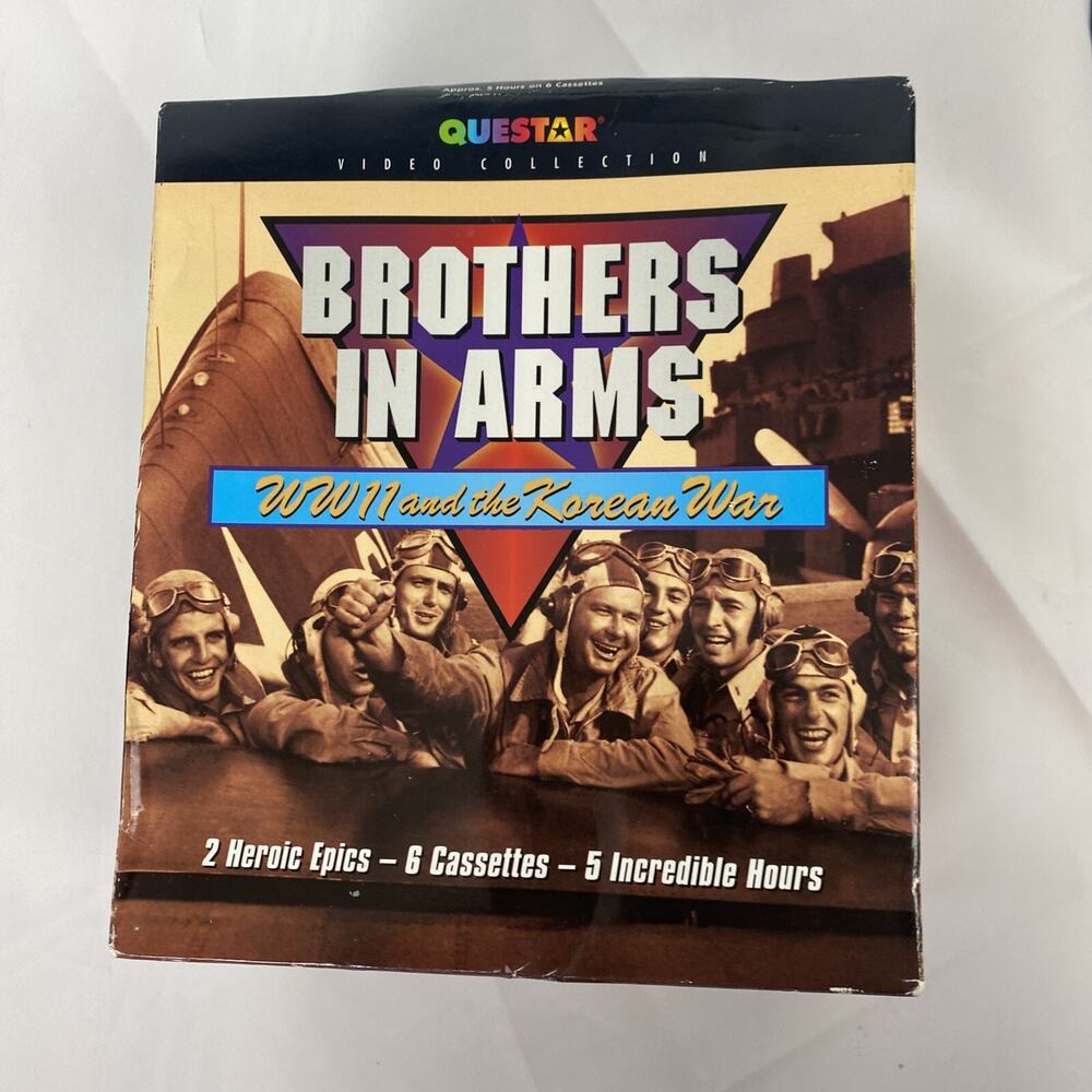 Brothers In Arms WW II And Korean War VHS Set Of 6